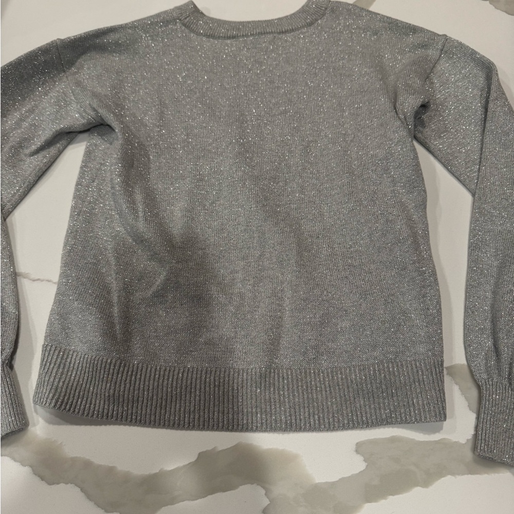 GAP Silver Kids Crew Neck Sweater